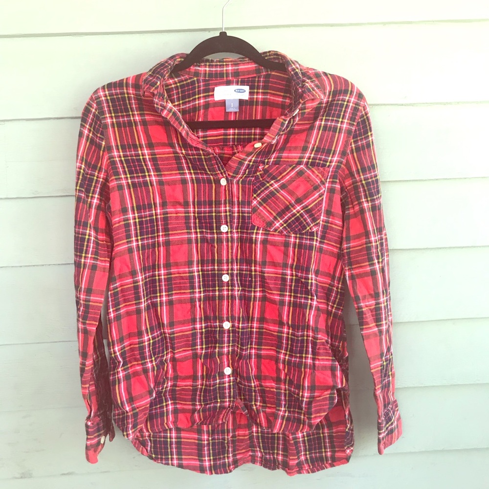 Old Navy Classic button down flannel